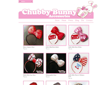 Tablet Screenshot of iamchubbybunny.com